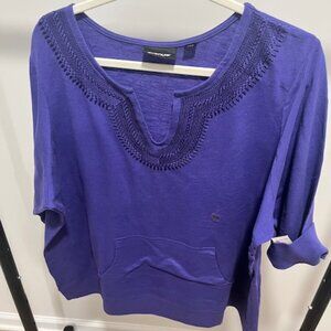 Plum Purple Long Sleeve Top